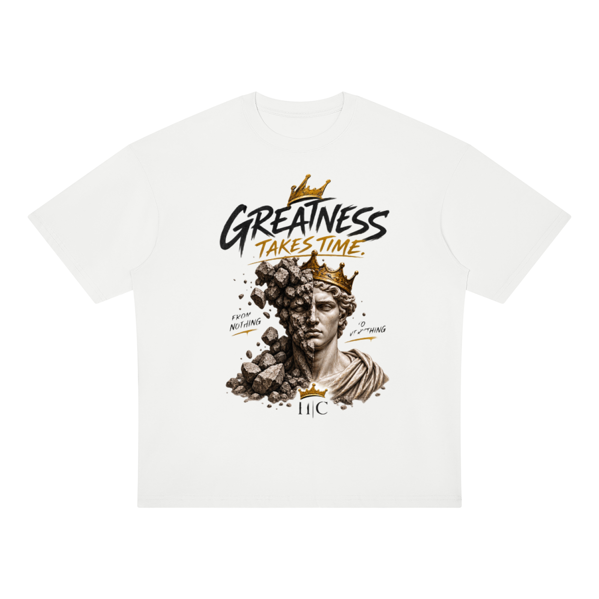 Men's Greatness Takes Time Tee