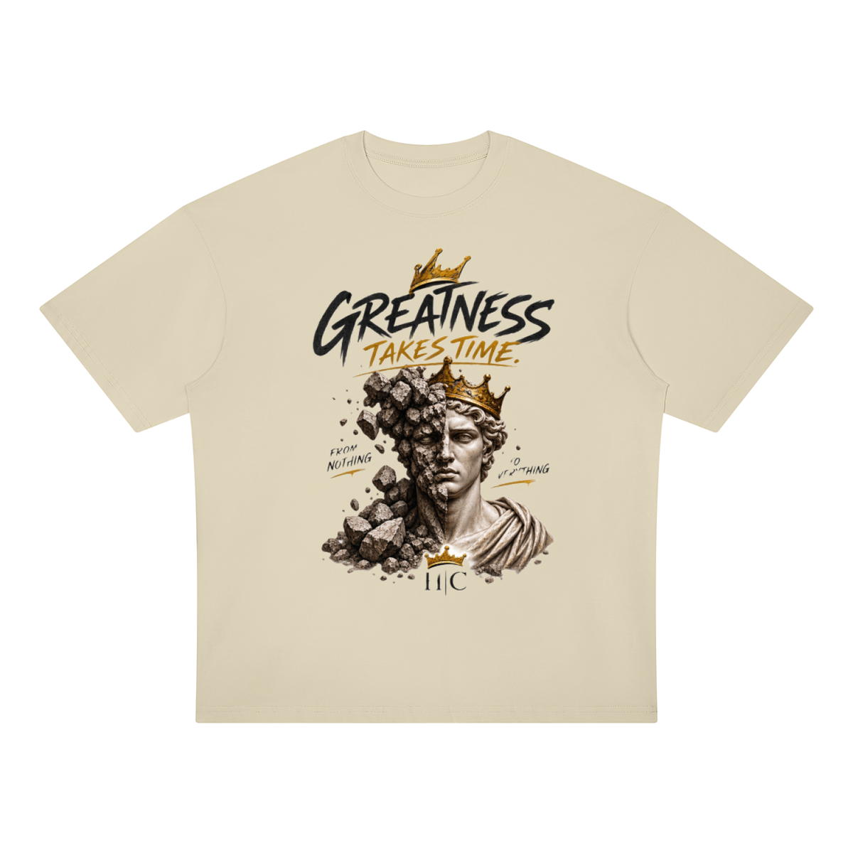Men's Greatness Takes Time Tee
